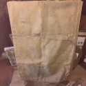 Ancien sac en toile de jute ROGER BARREAU NEVERS 1953