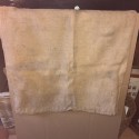 Ancien sac en toile de jute ROGER BARREAU NEVERS 1953