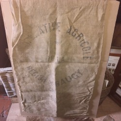 Old burlap sack | | U.D.C.C CHER 1959