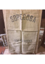 Old burlap sacks | SOPECOBA
- Dark lettering