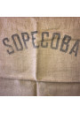 Old burlap sacks | SOPECOBA
- Dark lettering
