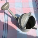 Old galvanized zinc watering can | Garden zinc watering can