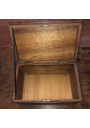 Ancienne boîte coffret en bois sculpté