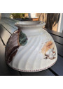 Old Digoin and Sarreguemines bowl signed G. Bonfils