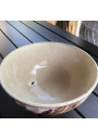 Old Digoin and Sarreguemines bowl signed G. Bonfils