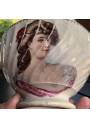 Old Digoin and Sarreguemines bowl signed G. Bonfils