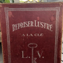 Old red box REPRISER LUSTRÉ A LA CLE L.V. PARIS