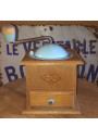 Old AS Grand Mère sky blue coffee grinder