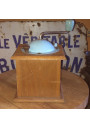 Old AS Grand Mère sky blue coffee grinder