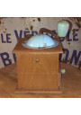 Old AS Grand Mère sky blue coffee grinder