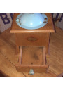 Old AS Grand Mère sky blue coffee grinder