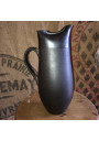 Pitcher pitcher black design ceramic Georges Jouve style