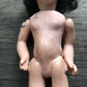 Mignonette doll 16 cm porcelain head open mouth Unis France