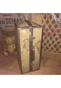 Ancienne malle cabine de poupée | Accessoires de poupées anciennes
