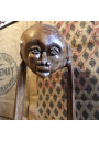 African wooden sculpture signed | African Art