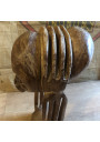 Sculpture Africaine en bois signée | Art Africain