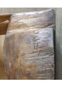 Sculpture en Bois Africaine - Visage Féminin