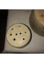 Set of 2 old stoneware molds for faitselles