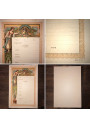 Lot de 18 anciens menus vierges de paquebot circa 1890
Modèle N° 22