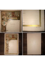 Lot de 18 anciens menus vierges de paquebot circa 1890
Modèle N° 45