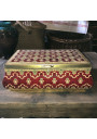 Large vintage embossed metal box IMPERIAL BELGIUM