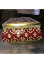 Large vintage embossed metal box IMPERIAL BELGIUM