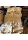 Lot of 8 old SOPECOBA jute bags