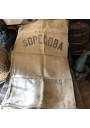 Lot of 8 old SOPECOBA jute bags
