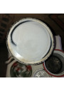 Old complete coffee maker in enameled sheet metal