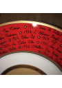 Plate Cannes Film Festival 1997 MC CONNICO Hilton for DESHOULIERES