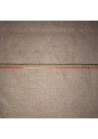 Ancienne nappe en lin 204 cm X 161 cm brodée main