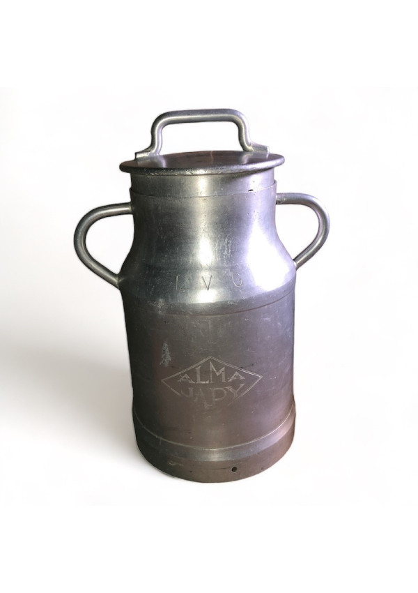 Bidon Laiterie 24L En Acier Inoxydable 304 - Couvercle Hermétique à 3 Boucles, Option Robinet - Pour Lait, Vin, Huile, Stockage Alimentaire