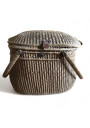 Old Bressan wicker basket | Old poultry basket