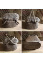 Old Bressan wicker basket | Old poultry basket