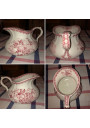 Ensemble de toilette broc et vasque Creil & Montereau Terre de Fer