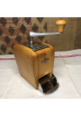 Old KYM wooden coffee grinder from the 1950s
