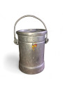 Ancien petit bidon à lait Hugonnet Dijon H 21 cm