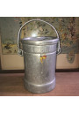 Ancien petit bidon à lait Hugonnet Dijon H 21 cm