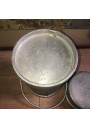 Ancien petit bidon à lait Hugonnet Dijon H 21 cm