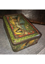 Ancienne boîte en tôle lithographiée BISCUITS OLIBET