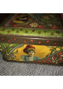 Ancienne boîte en tôle lithographiée BISCUITS OLIBET