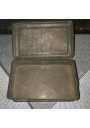 Ancienne boîte en tôle lithographiée BISCUITS OLIBET