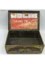 Old advertising metal box "Caramel fin à la crème Molié"