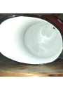 Pitcher / Jug in red enamelled sheet metal with white dots