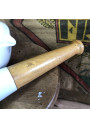 Ancien mortier et son pilon en bois et porcelaine