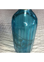 Old blue bottle pyramidal siphon "Brasserie de la Meuse"