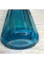 Old blue bottle pyramidal siphon "Brasserie de la Meuse"