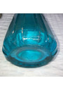 Old blue bottle pyramidal siphon "Brasserie de la Meuse"