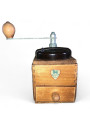 Old Peugeot Frères wooden and bakelite coffee grinder