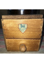 Old Peugeot Frères wooden and bakelite coffee grinder